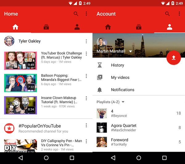 download youtube apk for android 6.0.1